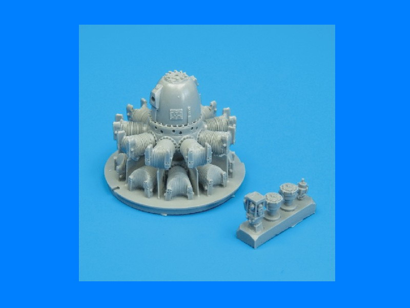 QB48006 F4U-1 Corsair engine 1/48